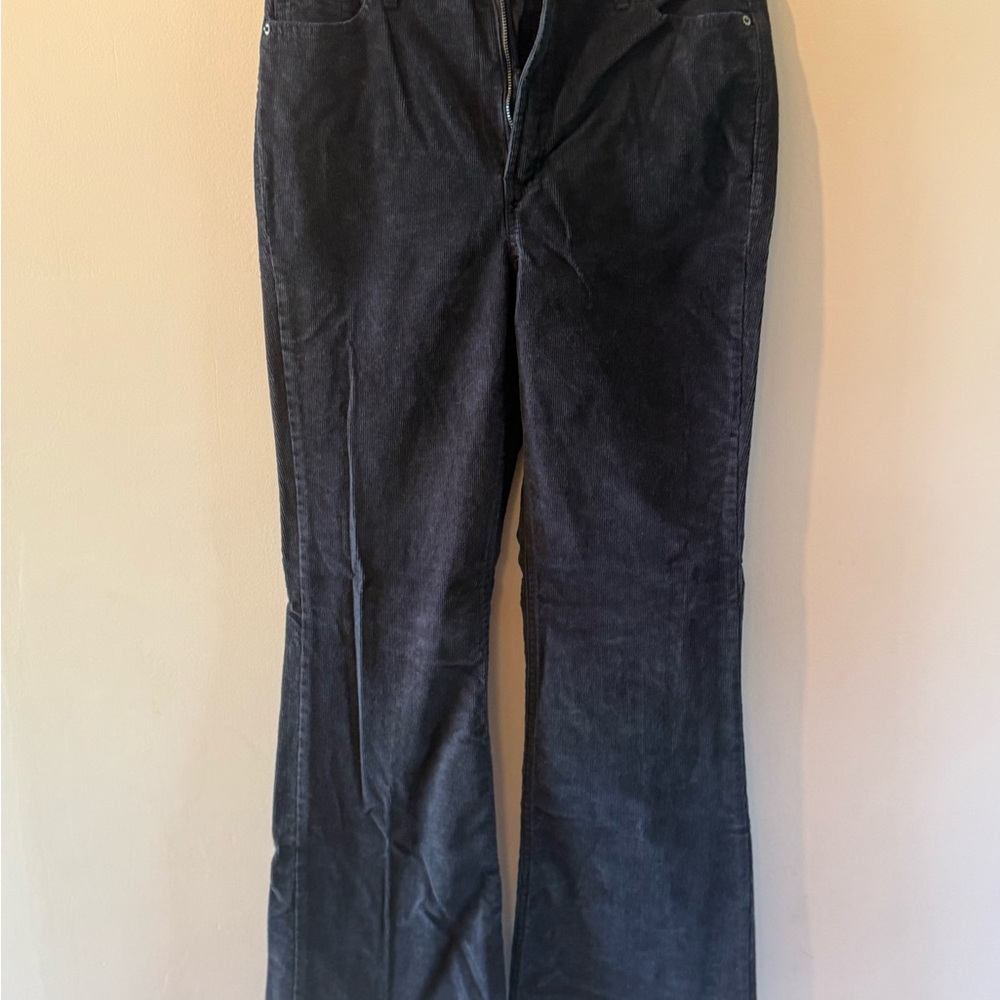 Women's Navy Corduroy Pants